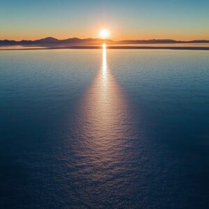 sunrise over sea stockcake
